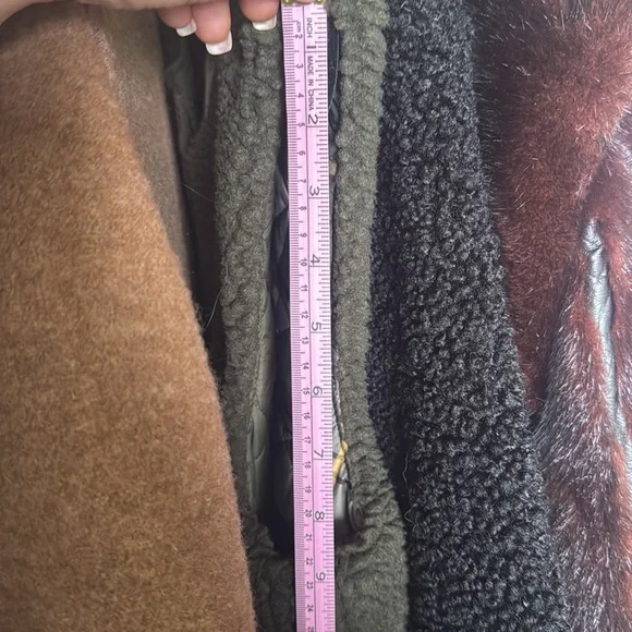 NWT Barbour Olive Dulcie Teddy Vest - Picture 7 of 8